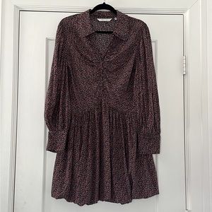 Rebecca Taylor Wren Flyer silk dress, size 4